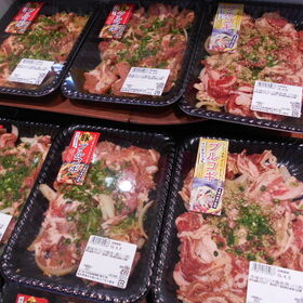 豚味付けプルコギ焼肉（肩ロース肉） 458円(税抜)