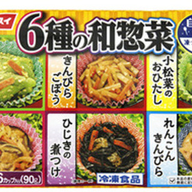 6種の和惣菜 158円(税抜)