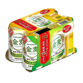 金麦糖質75％オフ（350ml） 577円(税抜)