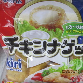 Kiriクリームチーズ入チキンナゲット 278円(税抜)