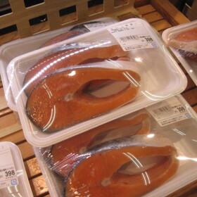 銀鮭切り身（甘口） 398円(税抜)