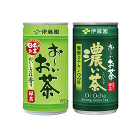 おーいお茶　缶（緑茶・濃い茶） 897円(税抜)