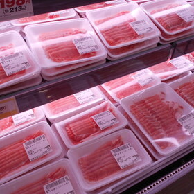 豚ロース肉うす切り 158円(税抜)