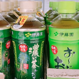 お～いお茶(緑茶・濃い茶） 83円(税抜)