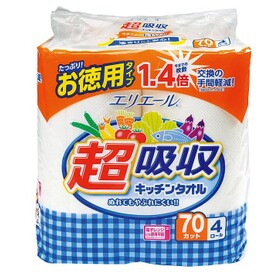 超吸収キッチンタオル 177円(税抜)