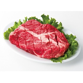 【イチオシ】牛肉ログ（肩ロース）ステーキ用 198円(税抜)