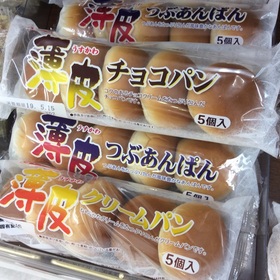 薄皮パン〈各種〉 100円(税抜)