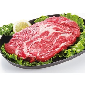 【イチオシ】牛肉肩ロースステーキ用 198円(税抜)