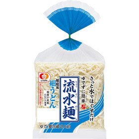 シマダヤ　流水麺　稲庭風細うどん 148円(税抜)
