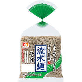 シマダヤ　流水麺　そば 148円(税抜)