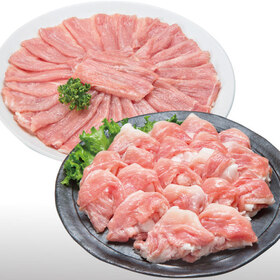 豚もも肉（うす切り・切落し等） 107円(税抜)