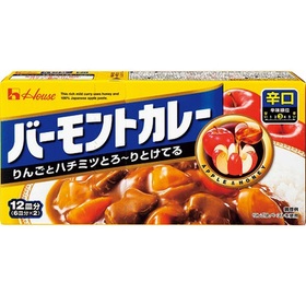 バーモントカレー辛口 168円(税抜)