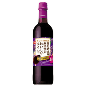 酸化防止剤無添加のおいしいワイン濃い赤 348円(税抜)
