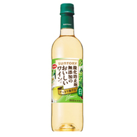 酸化防止剤無添加のおいしいワイン白 348円(税抜)