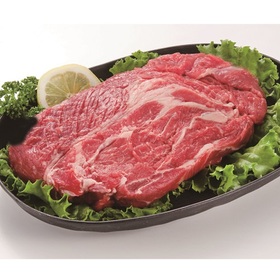 【イチオシ】牛肉ログ（肩ロース）ステーキ用 248円(税抜)