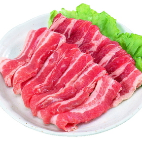 豚バラ焼肉用 178円(税抜)