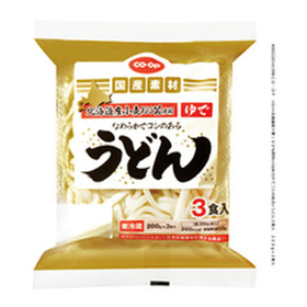 北海道産小麦使用うどん３食 149円(税抜)