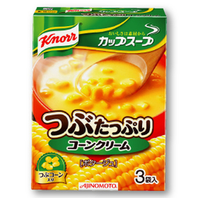 カップスープ つぶたっぷりコーンクリーム 109円(税抜)