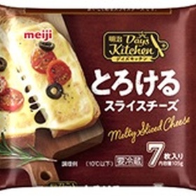 デイズキッチンとろけるスライスチーズ７枚入105g 128円(税抜)