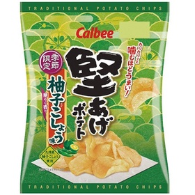 【新商品】堅あげポテト　ゆず胡椒味 88円(税抜)