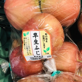 りんご（早生ふじ）大袋 398円(税抜)