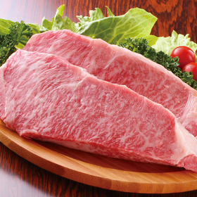 牛肉ロースステーキ用（厚切） 298円(税抜)