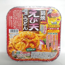 五木食品　鍋焼えび天うどん 88円(税抜)