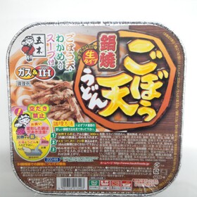 五木食品　鍋焼ごぼう天うどん 88円(税抜)