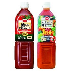 濃いトマトジュース食塩無添加・毎日しっかり野菜ジュース 158円(税抜)