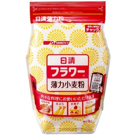 小麦粉フラワー　チャック付 178円(税抜)