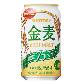 金麦　糖質７５％オフ　350ml 2,307円(税抜)