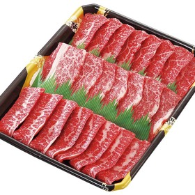 牛肉上バラカルビ焼肉用/ランプステーキ 430円(税込)