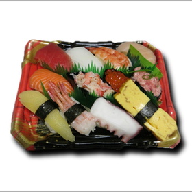特上握り寿司（本まぐろ入り） 1,180円(税抜)