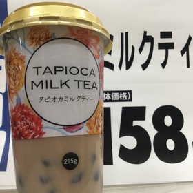 タピオカミルクティー 158円(税抜)