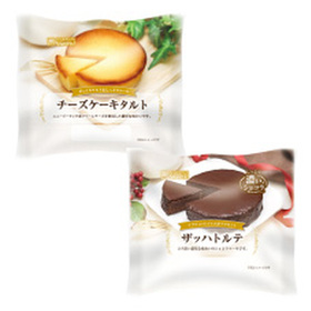 チーズケーキタルト／ザッハトルテ 98円(税抜)