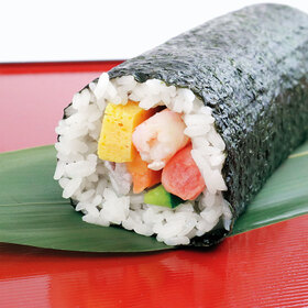 【寿司】海鮮恵方巻 ※写真はイメージです。2月3日（月）のみ販売 499円(税抜)