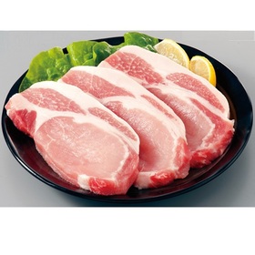 豚肉ロースとんかつソテー用・厚切りトンテキ用各種 88円(税抜)