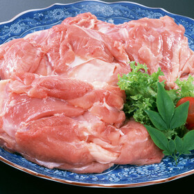 国産　若鶏モモ肉 79円(税抜)