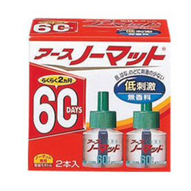 アースノーマット替ボトル　60日2本入 900円(税抜)