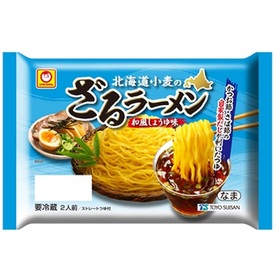 北海道小麦のざるラーメン　和風しょうゆ味　２人前 158円(税抜)