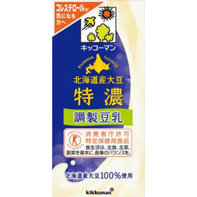 北海道産大豆　特濃　調整豆乳 258円(税抜)