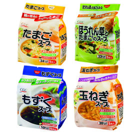 5食スープ各種（化学調味料不使用） 198円(税抜)