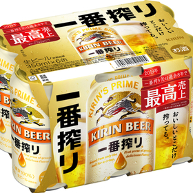 一番搾り 6缶パック350ml 998円(税抜)
