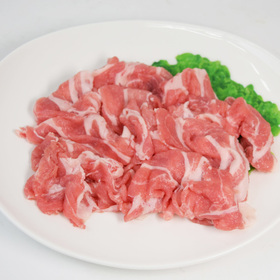 豚ロース肉（冷しゃぶ用） 298円(税抜)
