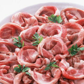麦豚小間切れ肉（500g以上のジャンボパック） 96円(税込)