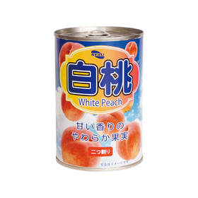 缶詰　白桃 98円(税抜)
