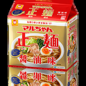 マルちゃん正麺　醤油味 298円(税抜)