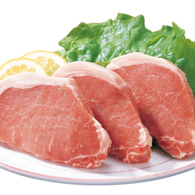 豚肉ロースソテー・とんかつ用 95円(税込)