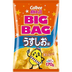 ポテトチップス ビッグバッグ うすしお味 178円(税抜)