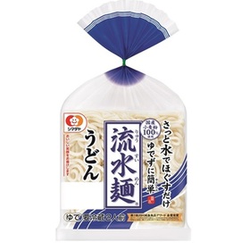 シマダヤ流水麺うどん ２人前 158円(税抜)